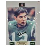 JOE NAMATH - HALL OF FAME - 1985