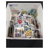 BOX OF MIXED BRAND BASEBALL CARDS