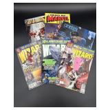 9 COMIC RELATED MAGAZINES/BOOKS