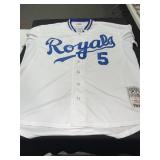 AUTH.1989 GEORGE BRETT KANSAS CITY ROYALS JERSEY