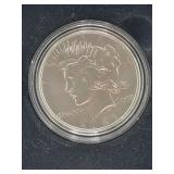 2021-P PEACE DOLLAR - BOX AND COA