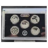 2019 SILVER PROOF AMERICA THE BEAUTIFUL QUARTERS