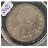 1832 CAPPED BUST HALF DOLLAR