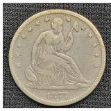 1877-S SEATED LIBERTY HALF DOLLAR