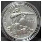 ARMED FORCES SILVER MEDALS PROGRAM - 1 OZ SILVER