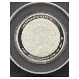 AZETEC CALENDAR - 1 KG PURE SILVER COIN -
