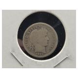1913 BARBER DIME