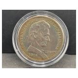 1918 LINCOLN COMM. HALF DOLLAR - TONER -