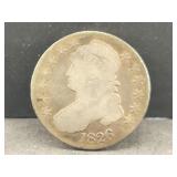 1826 CAPPED BUST HALF DOLLAR