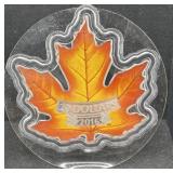 2016 CANADIAN $20 SILVER MAPLE LEAF