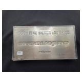 ENGLEHARD 100 TROY OZ 999+ FINE SILVER BAR -