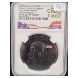 2024 CAMEROON SILVER 1000 FRANCS - DONALD J. TRUMP