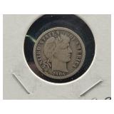 1906 BARBER DIME