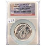 2010-P AUSTRAILIA SILVER DOLLAR KANGAROO
