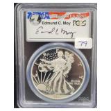2013-W SILVER EAGLE - ENHANCED MINT STATE - FIRST