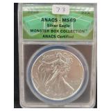 2018 SILVER EAGLE - MONSTER BOX COLLECTION -