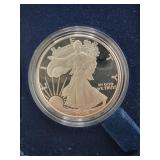 2005-W PROOF SILVER EAGLE W/ BOX & COA