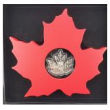 2015 $20 CANADA SILVER MAPLE LEAF - 31.5 GR -