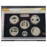 2013 SILVER PROOF AMERICA THE BEAUTIFUL QUARTERS
