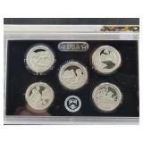 2017 SILVER PROOF AMERICA THE BEAUTIFUL QUARTERS