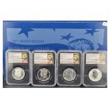 2014 50TH ANNIV. KENNEDY HALF-DOLLAR SET
