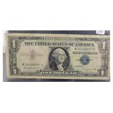 SERIES 1957-B $1 SILVER CERTIFICATE
