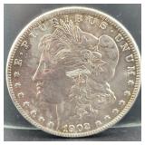 1902-O MORGAN SILVER DOLLAR