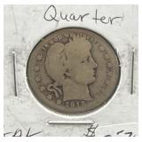1915-D BARBER QUARTER
