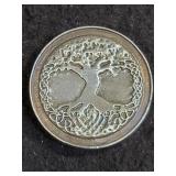 TREE OF LIFE SILVER ROUND 56 GRAM .999 FINE SILVER