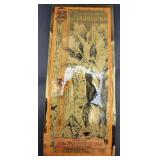 2021 25 NEVADA GOLDBACKS 1/40 OZ OF 24CT GOLD NOTE