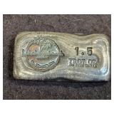 LHB 1.5 OZ SILVER BAR .999 FINE SILVER