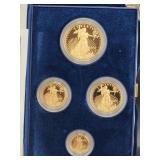 2011 AMERICAN EAGLE GOLD PROOF 4 COIN SET