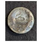 LHB 2 1/4 OZ SILVER ROUND W/ ANTIQUE PICKUP TRUCK