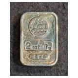 SILVER LOST COAST TREASURE BAR 62.3GR .999 FINE