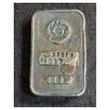 4 OZ SILVER LOST COAST TREASURES BAR .999 FINE