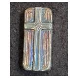 REFORMED MEDALS CROSSBAR 50 GR .999 FINE SILVER