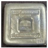 GEIGER 500 GRAM .999 FINE SILVER BAR