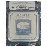 GEIGER 250 GRAM .999 SILVER BAR