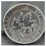 2015 CANADIAN 1.5 OZ SILVER ROUND