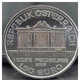 2015 AUSTRIA 1 OZ SILVER ROUND