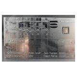 10 EURO NOTE W/ 1GM FINE SILVER BAR