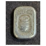 1 OZ DONALD TRUMP 47TH PRESIDENT SILVER BAR BY