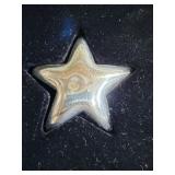 GEIGER 1 OZ SILVER STAR .999 FINE SILVER
