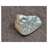 SILVER NUGGET 31.4 GRAMS .999 FINE SILVER