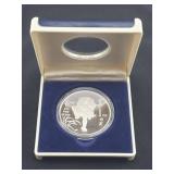 1986 SINGAPORE TIGER 1 OZ SILVER ROUND