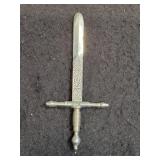 CURTANA MINIATURE SWORD 20 GR .925 STERLING SILVER