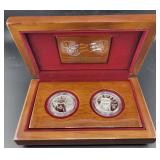2007 AMERICAN EAGLE 10TH ANNIV, PLATINUM COIN SET
