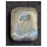LHB 1 OZ SILVER BLOCK .999 FINE SILVER