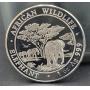 2012 AFRICAN WILDLIFE ELEPHANT 1 OZ SILVER ROUND