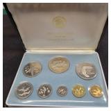 1974 FRANKLIN MINT COINS OF BELIZE PROOF SET